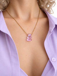 Gummy Bear Pendant- lilac