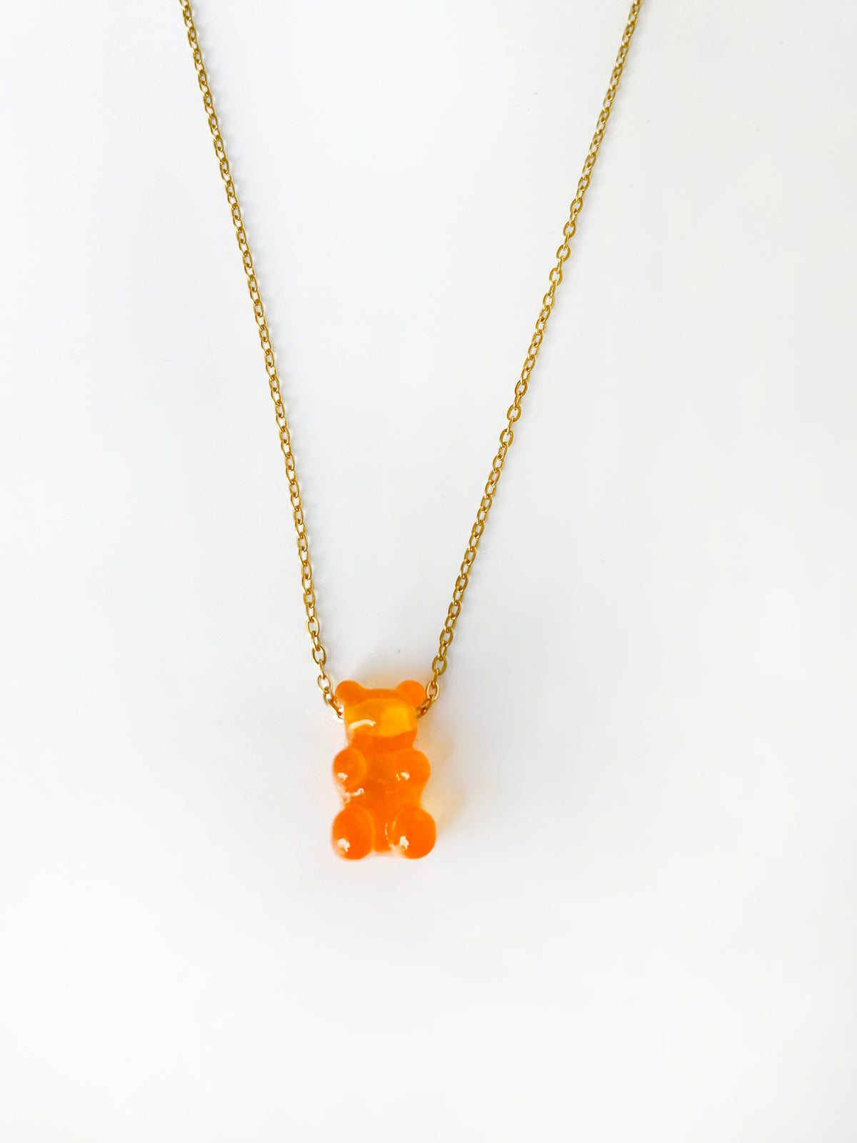 Gummy Bear Pendant- peach