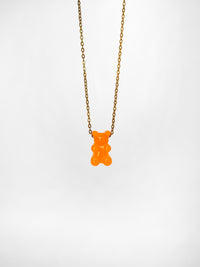 Gummy Bear Pendant- orange