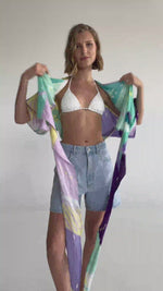 SPRITE wrap kimono top