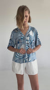 BON APPETIT cropped shirt
