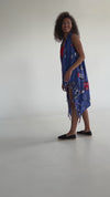 TOURISTA pareo vest with coconut button
