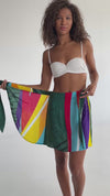 MESSINA mini wrap skirt