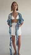 BON APPETIT wrap kimono top