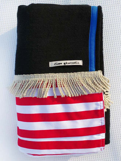 LUXURY YACHT beachtowel