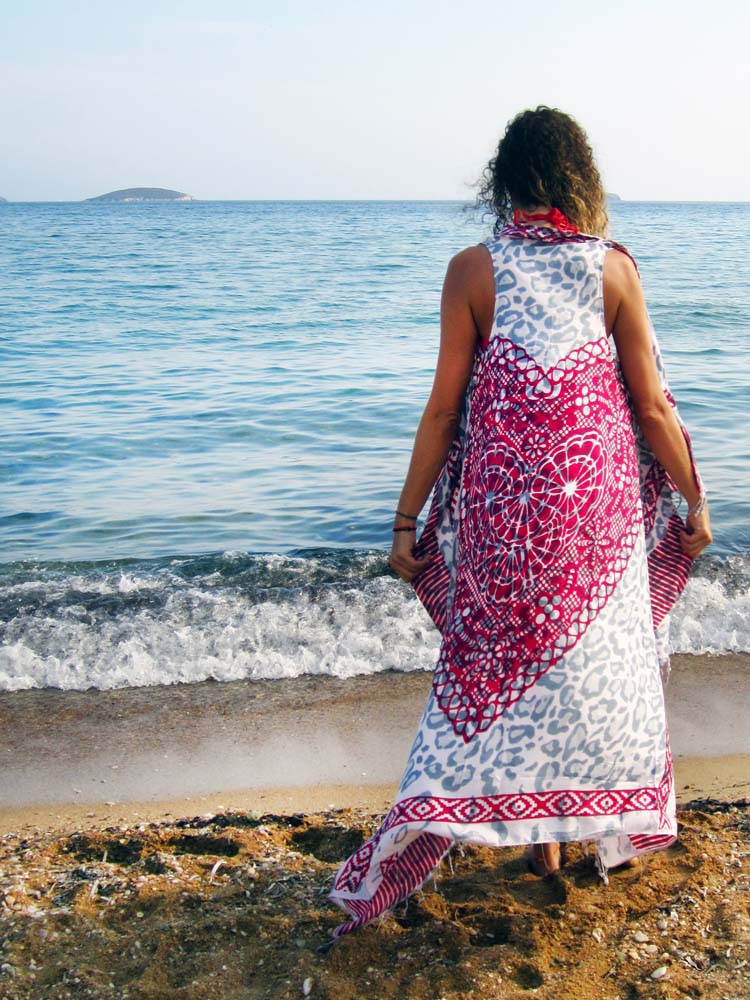 WILD HEART pareo vest