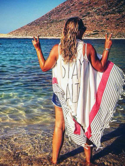 STAY SALTY duster vest