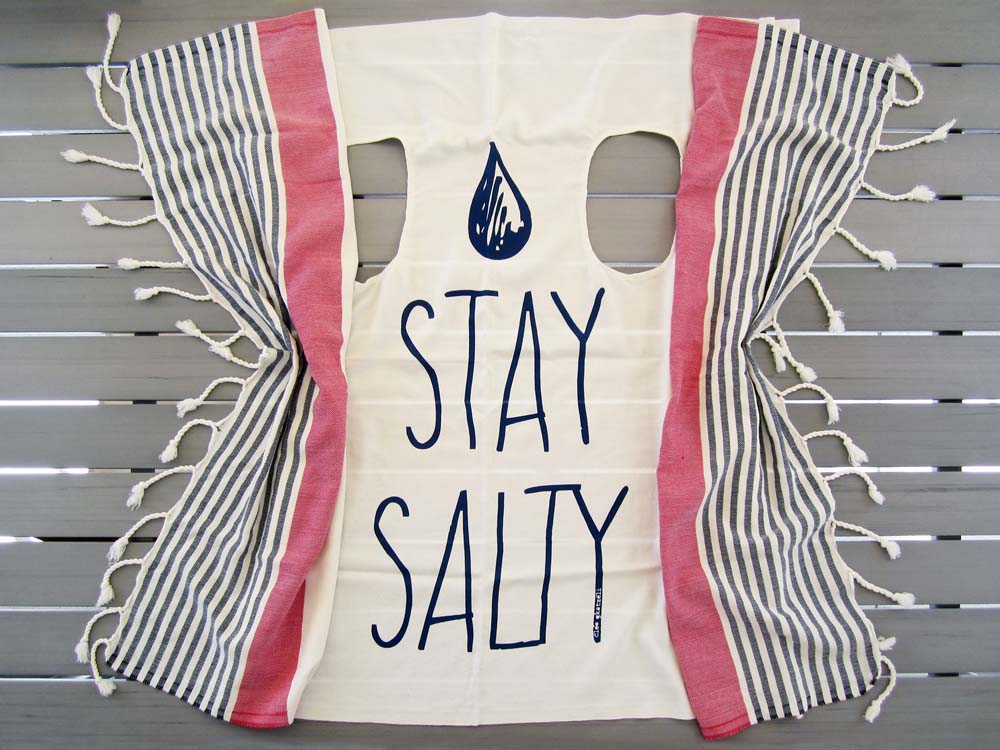 STAY SALTY duster vest