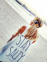 STAY SALTY duster vest