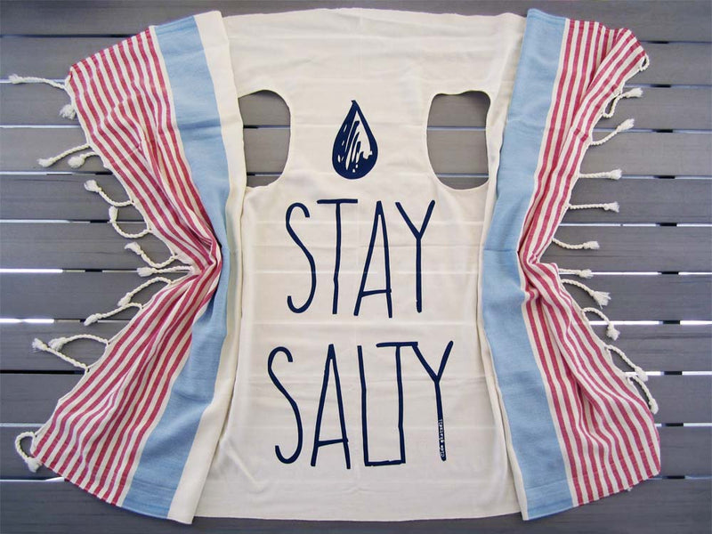 STAY SALTY duster vest