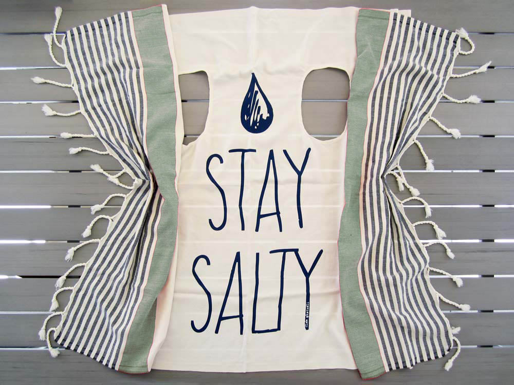 STAY SALTY duster vest
