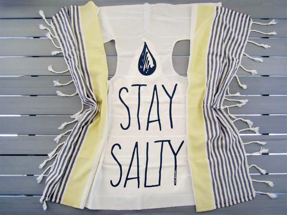 STAY SALTY duster vest