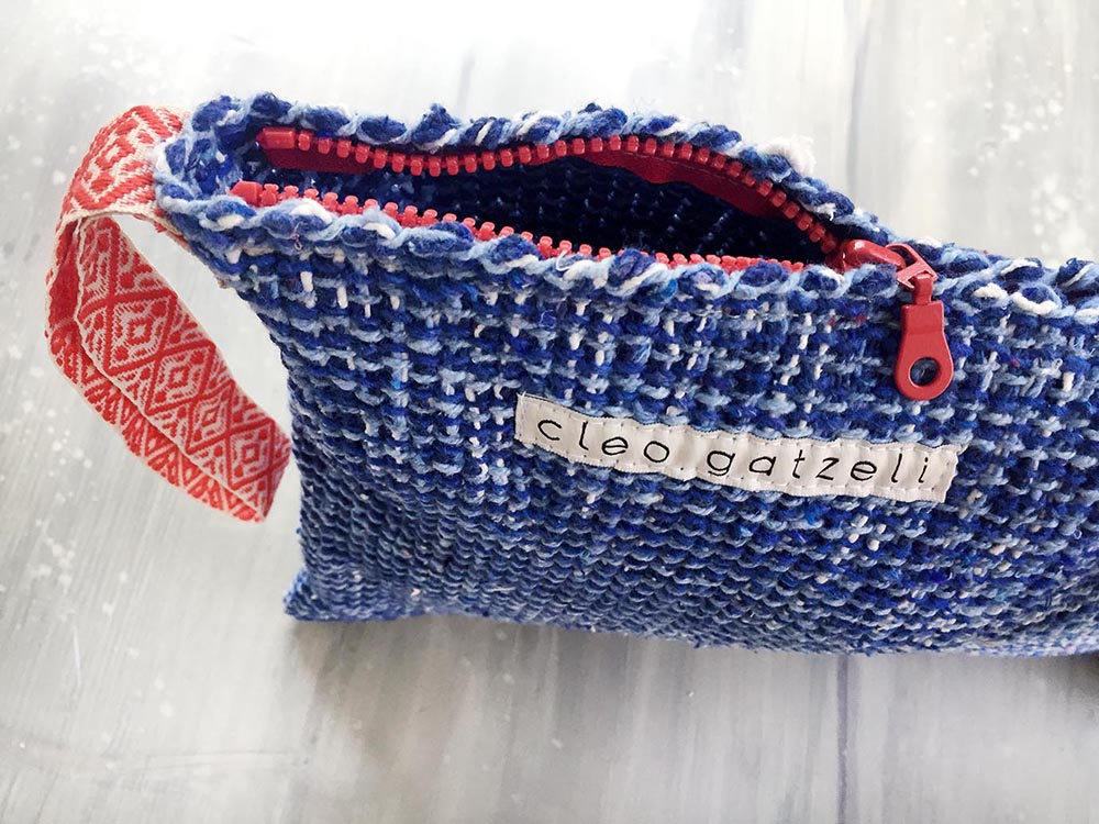 SPLASH - MELANGE clutch bag