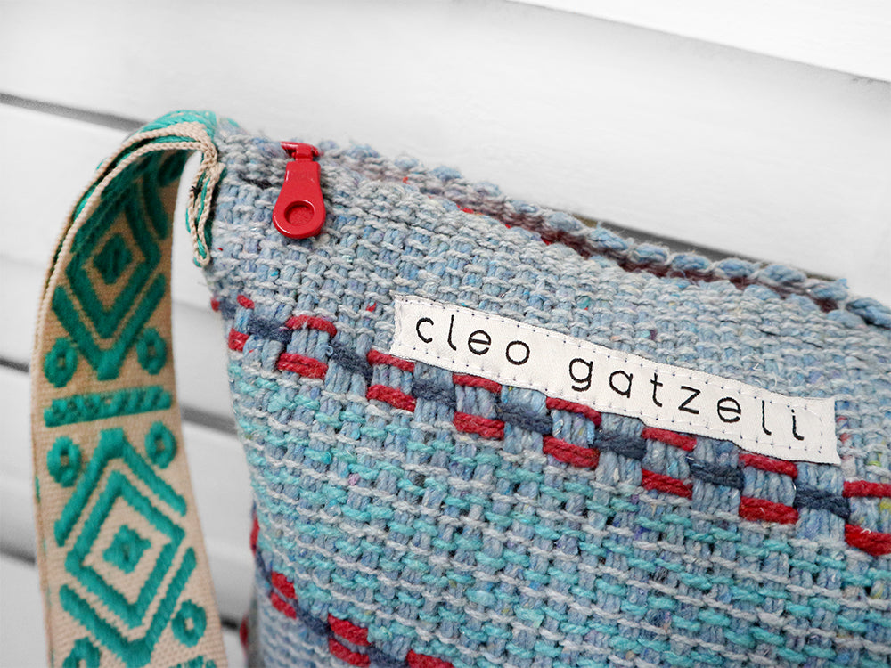 SPLASH - STRIPES clutch bag