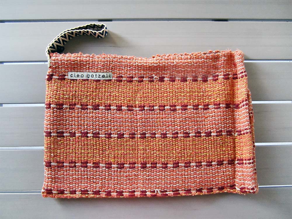 SPLASH - STRIPES clutch bag