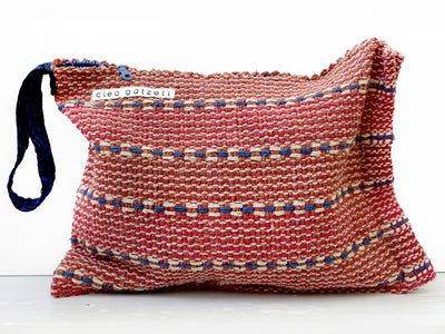 SPLASH - STRIPES clutch bag