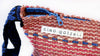 SPLASH - STRIPES clutch bag