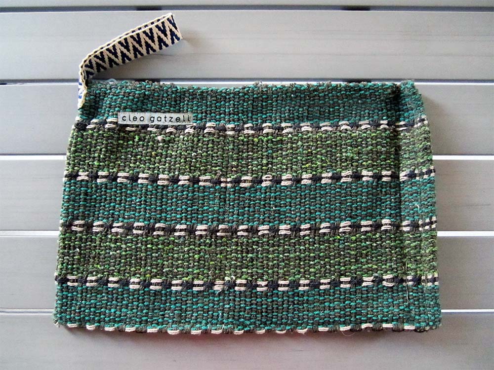 SPLASH - STRIPES clutch bag