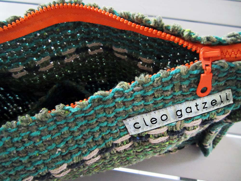 SPLASH - STRIPES clutch bag