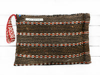 SPLASH - STRIPES clutch bag