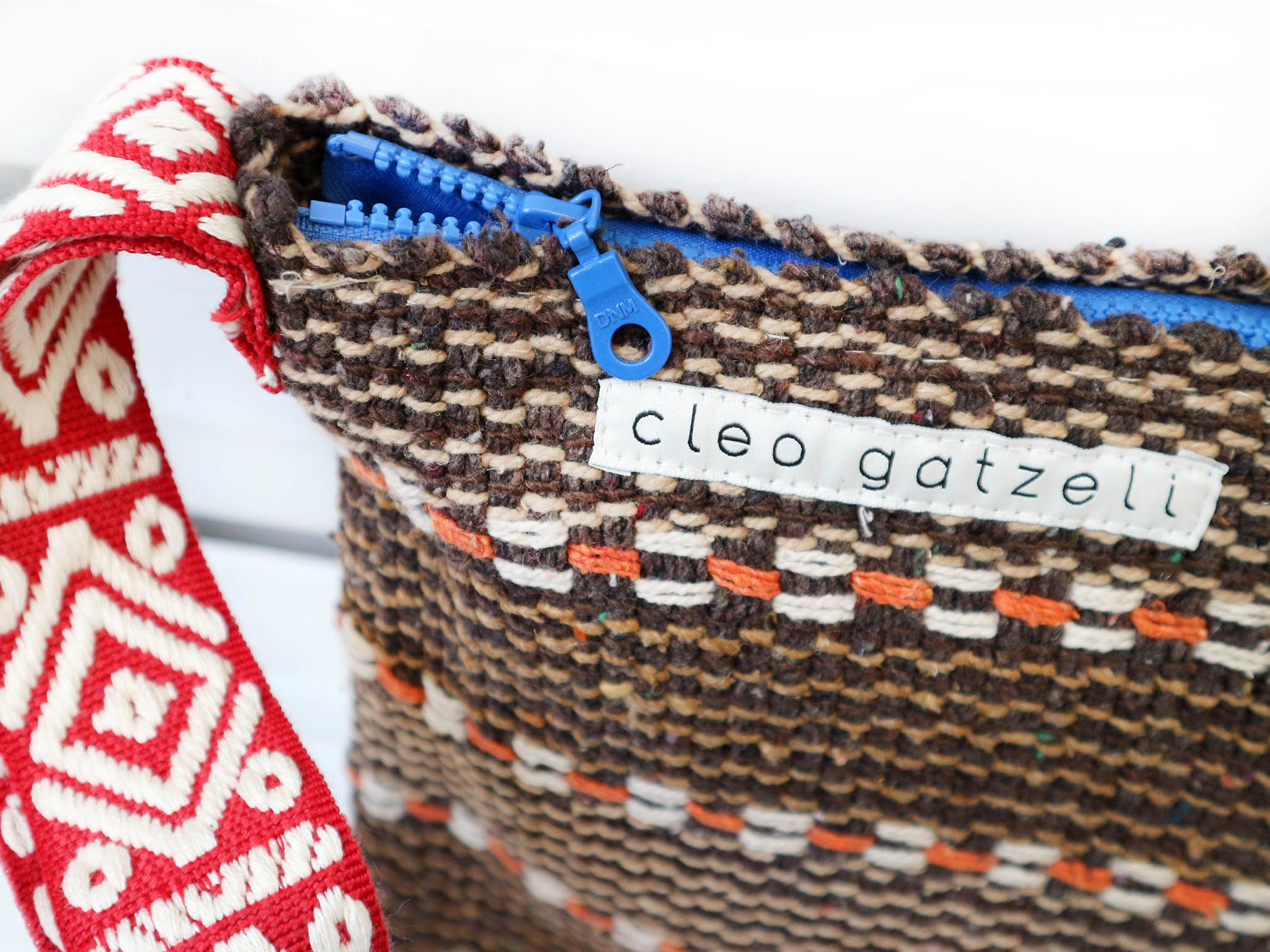 SPLASH - STRIPES clutch bag