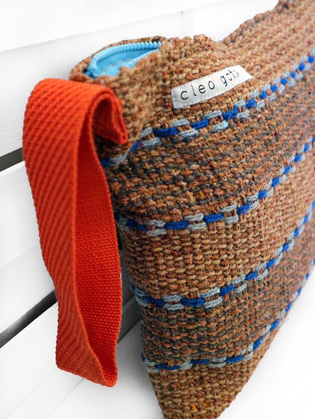 SPLASH - STRIPES clutch bag