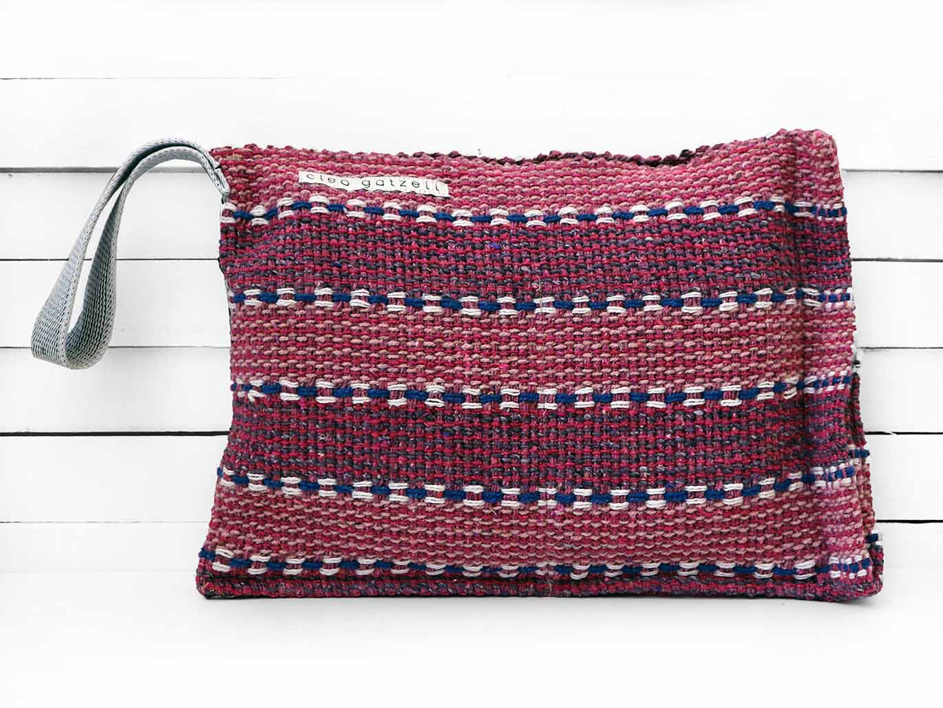 SPLASH - STRIPES clutch bag