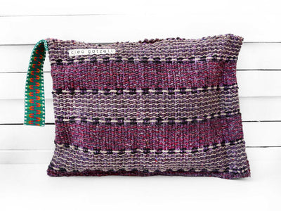 SPLASH - STRIPES clutch bag