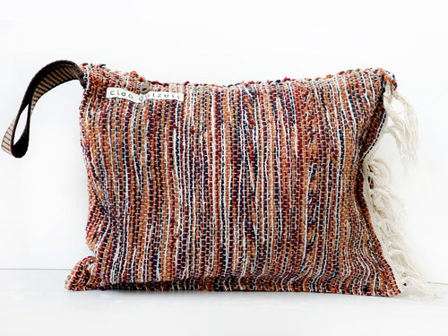 SPLASH - MULTI LOOM clutch bag