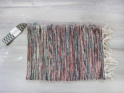 SPLASH - MULTI LOOM clutch bag