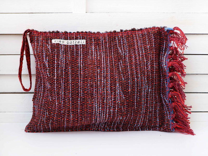 SPLASH - MULTI LOOM clutch bag