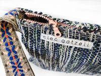 SPLASH - MULTI LOOM clutch bag