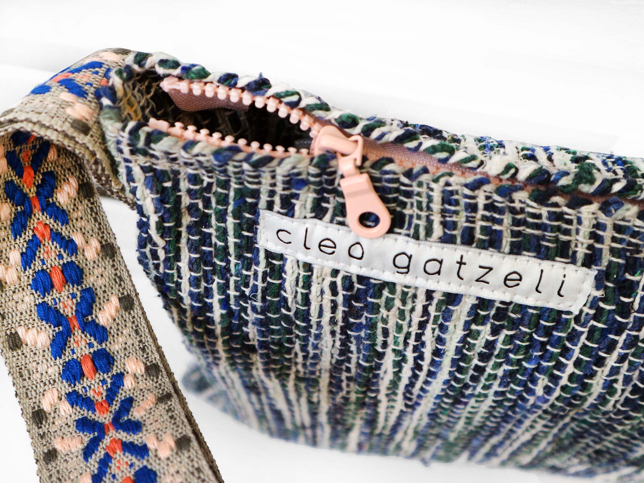 SPLASH - MULTI LOOM clutch bag