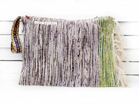 SPLASH - MULTI LOOM clutch bag