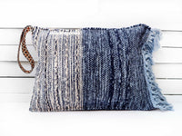SPLASH - MULTI LOOM clutch bag