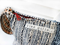 SPLASH - MULTI LOOM clutch bag