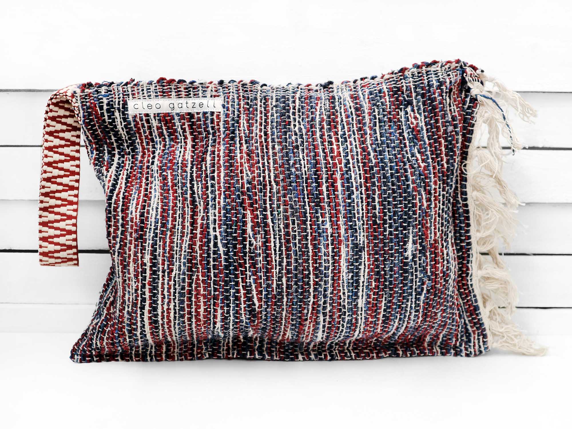SPLASH - MULTI LOOM clutch bag