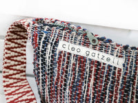 SPLASH - MULTI LOOM clutch bag
