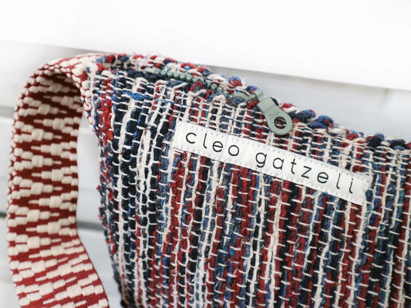 SPLASH - MULTI LOOM clutch bag