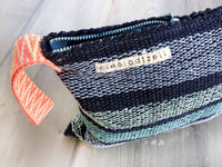 SPLASH - WIDE STRIPES clutch bag