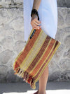 SPLASH - WIDE STRIPES clutch bag