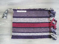 SPLASH - WIDE STRIPES clutch bag