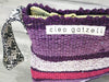 SPLASH - WIDE STRIPES clutch bag