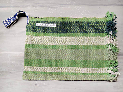 SPLASH - WIDE STRIPES clutch bag