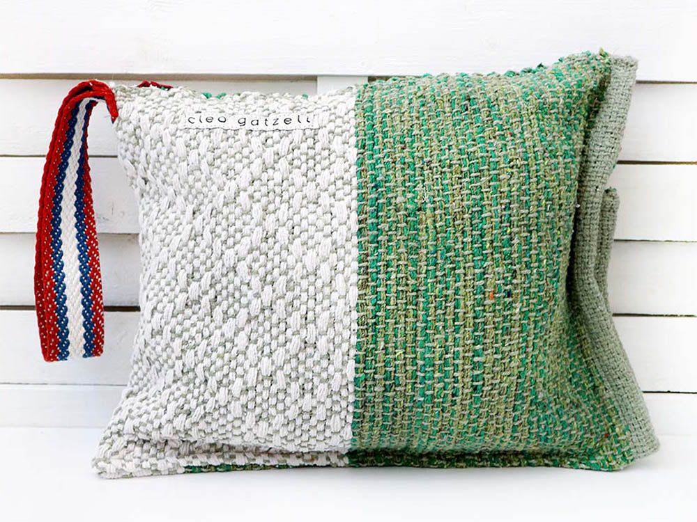 SPLASH - WHITE BLOCK clutch bag