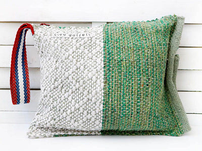 SPLASH - WHITE BLOCK clutch bag