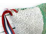 SPLASH - WHITE BLOCK clutch bag