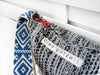 SPLASH - WHITE BLOCK clutch bag