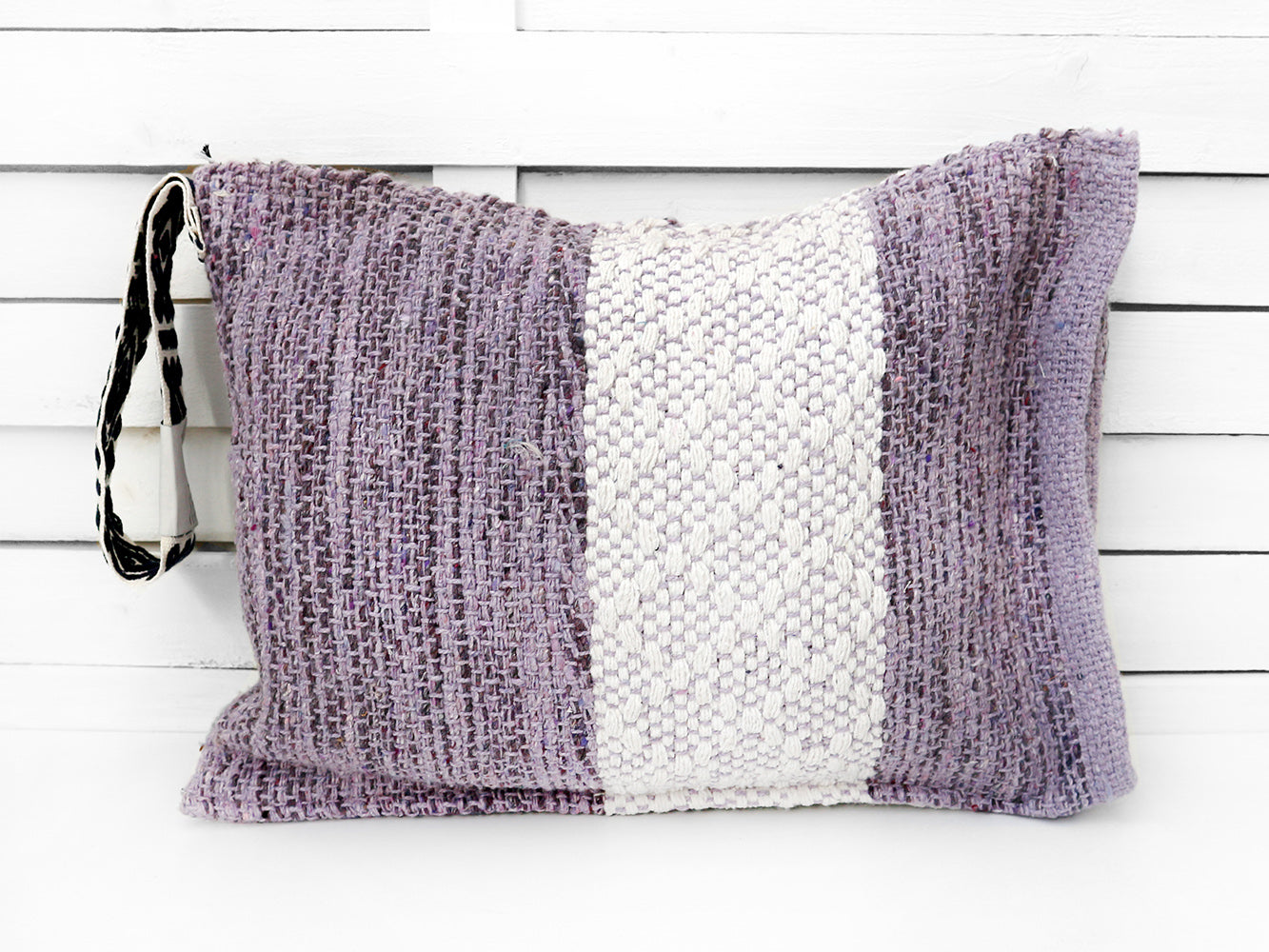 SPLASH - WHITE BLOCK clutch bag