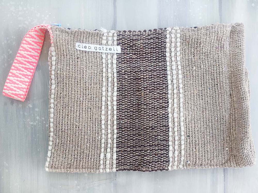 SPLASH - TRIPLE VERTICAL clutch bag
